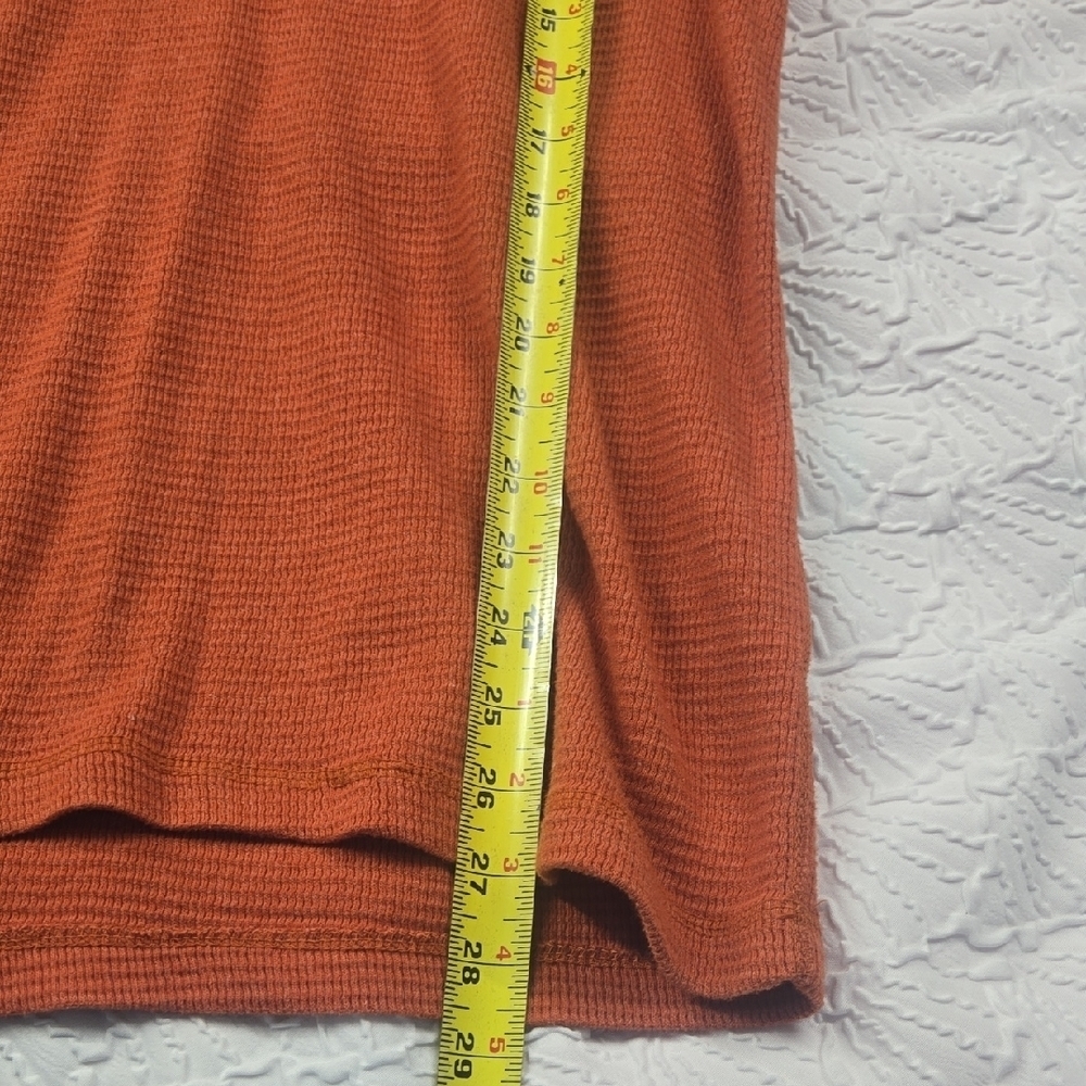 3/$10 Faded Glory Orange Crew Neck Top - Picture 5 of 6